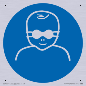 Mandatory: Protect infants eyes with opaque eye protection